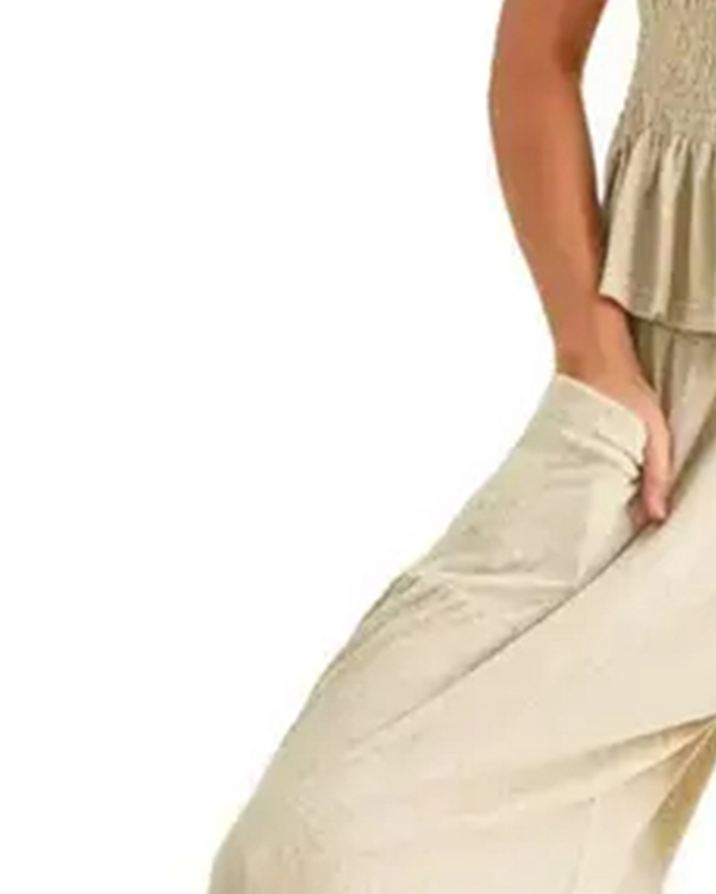 Set Enfärgad Kort Ärm