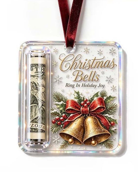 Jul Kontant Gåva Ornament