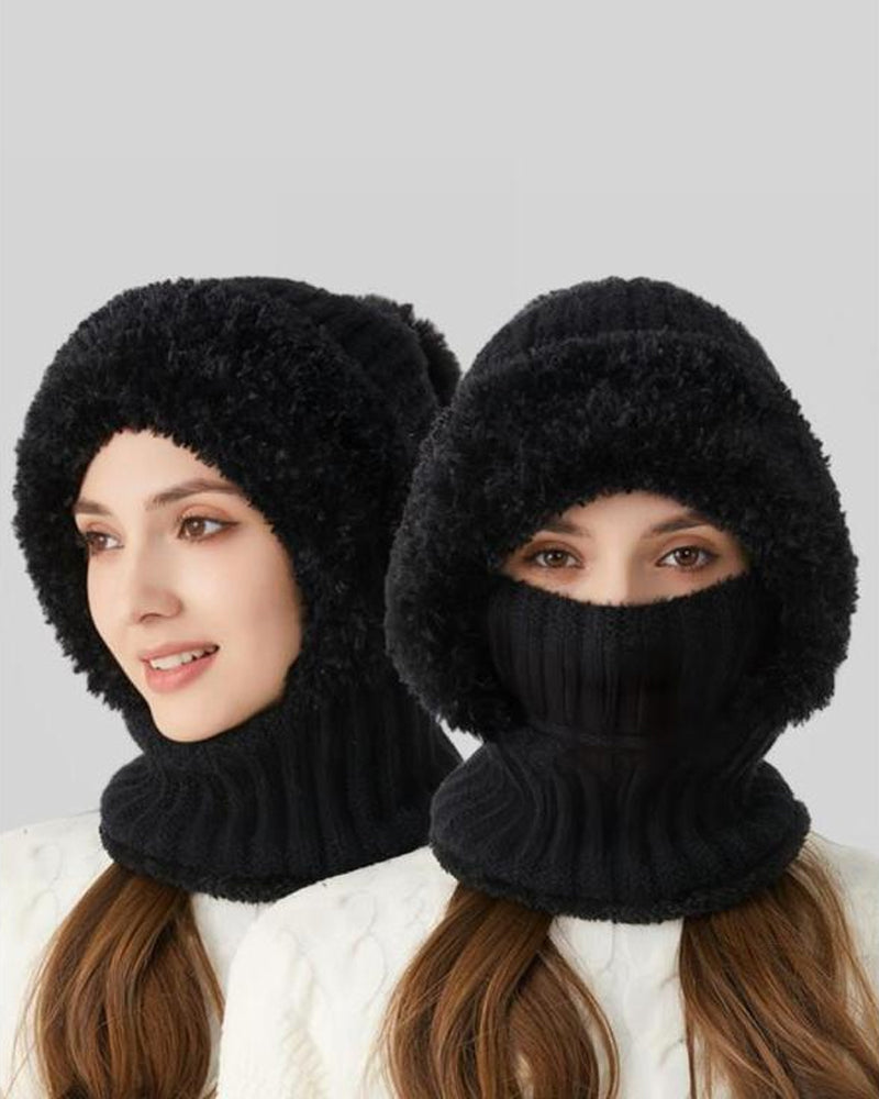 Damluva I Enfärgad Design Med Pälstofs