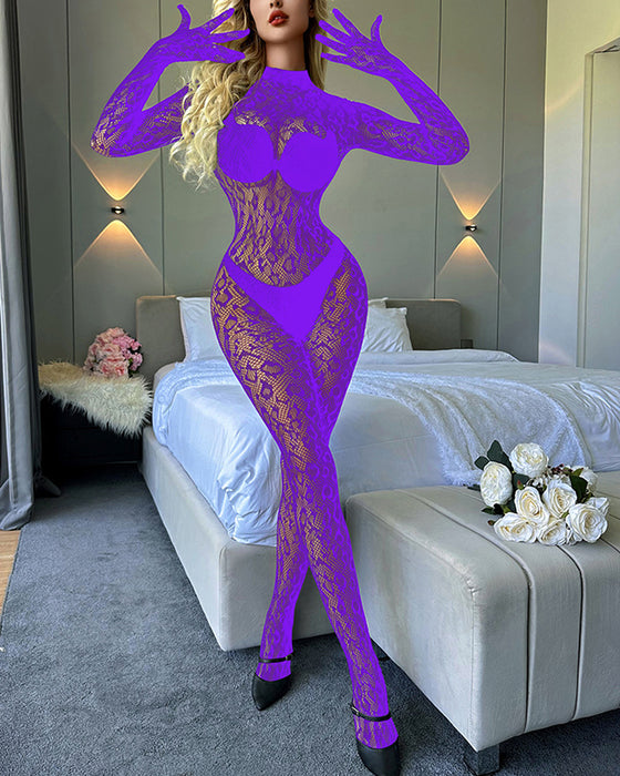 Underkläder Långärmad Endelig Fisknätstrumpor