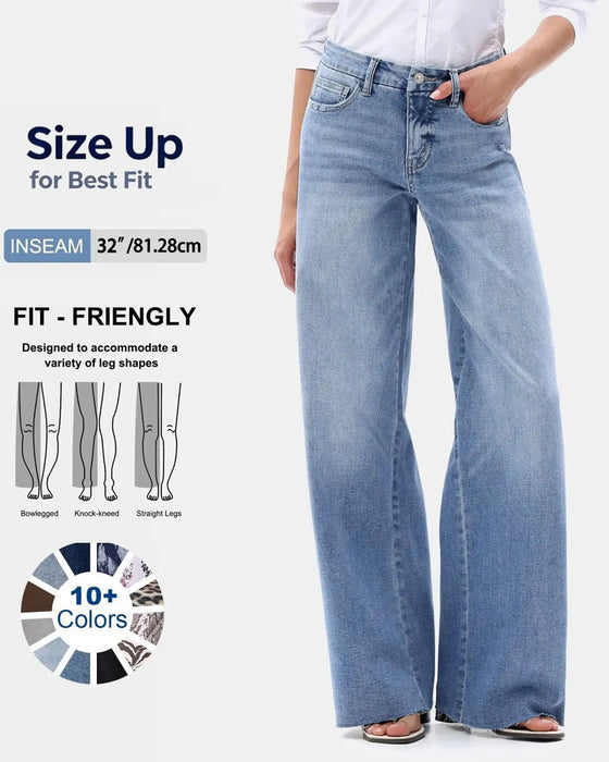 Jeans Ficka Knapp Vida Ben