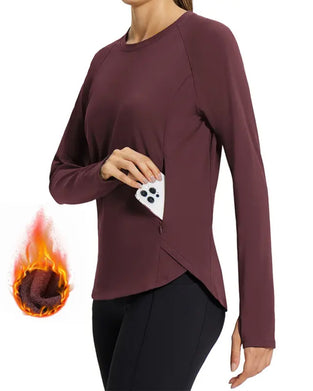 Skjortor Långärmade Fodrade Med Fleece