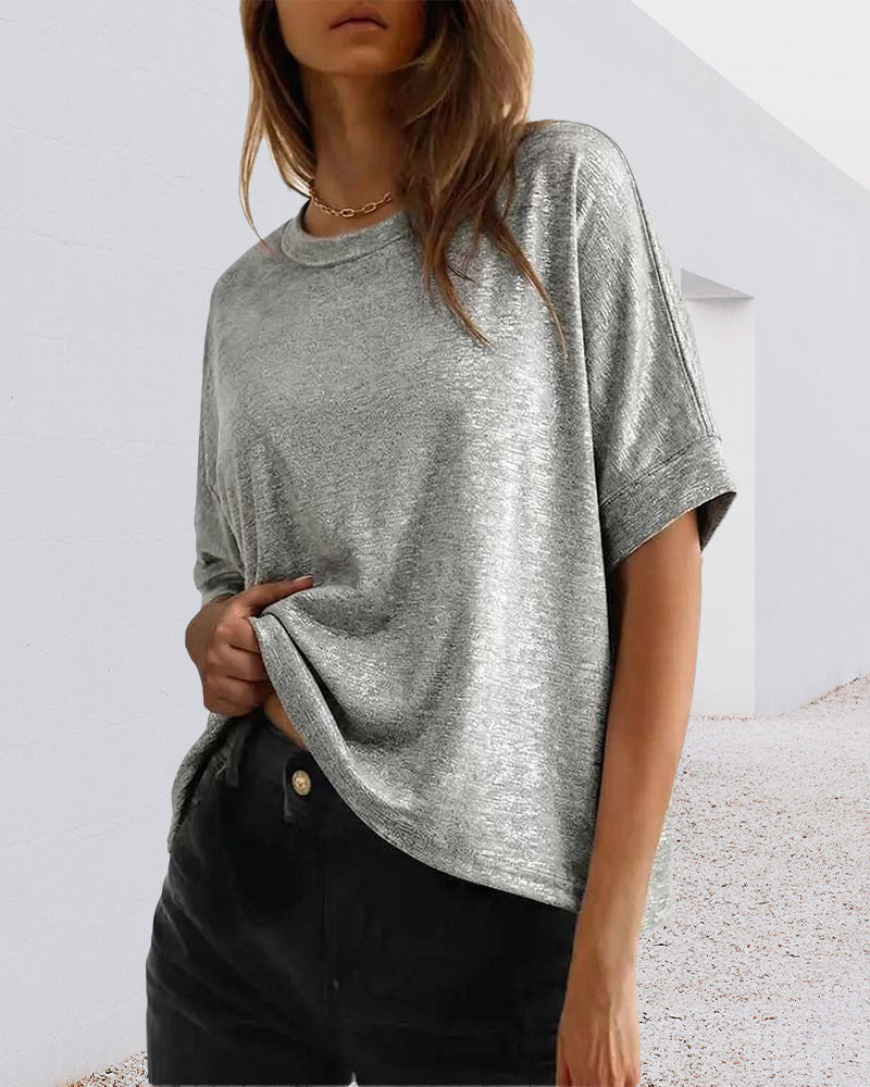 T-Shirt Fladdermus Kort Ärm