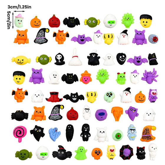 Halloween-squishies stressavlastande leksaksset