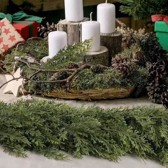 Rotting Konstgjord Växt Jul