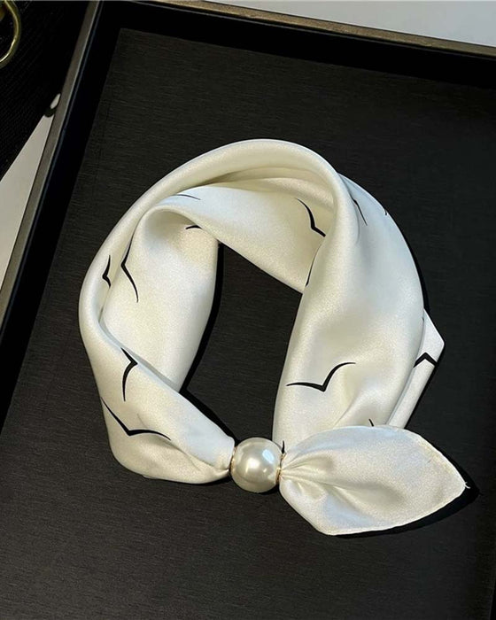 Lättillgänglig Glamour: Pärlhalsbandscarf 🧣
