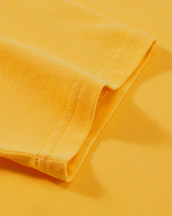 T-Shirt V-Hals Enkel Solid