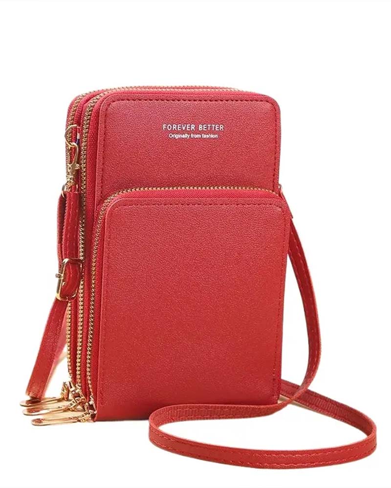 Enfärgad Mode Crossbody Telefonväska