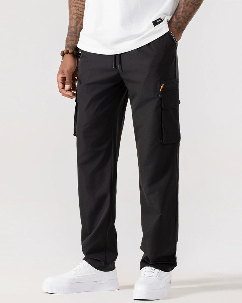 Byxor Lösa Avslappnade Flerficka Cargo