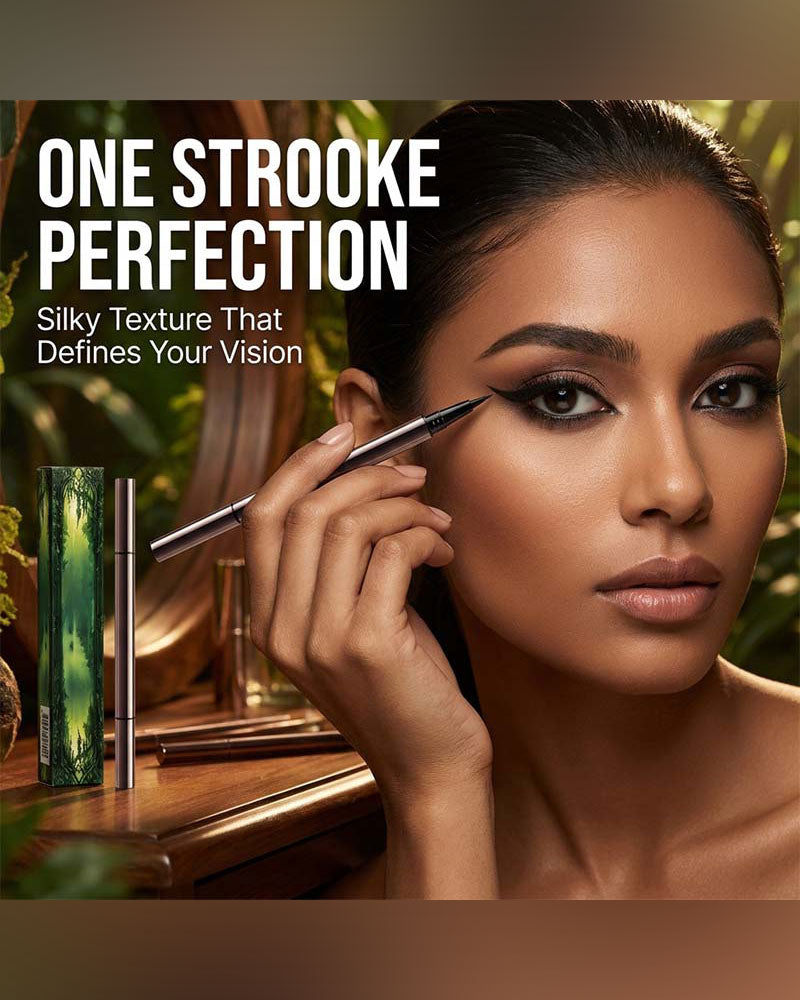 Dubbelspetsig Långvarig Flytande Eyeliner