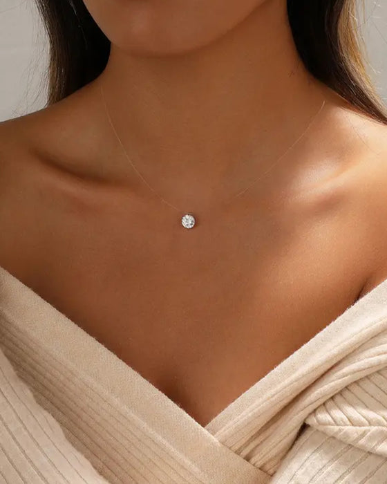 Halsband Osynlig Enkel Berlock