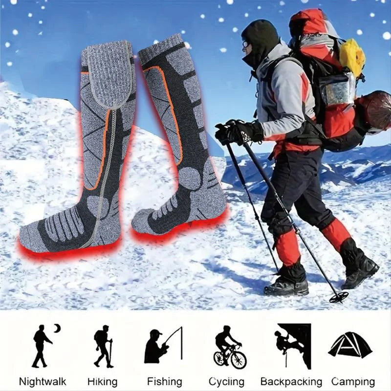 Universella Tvättbara Batterivärmestrumpor