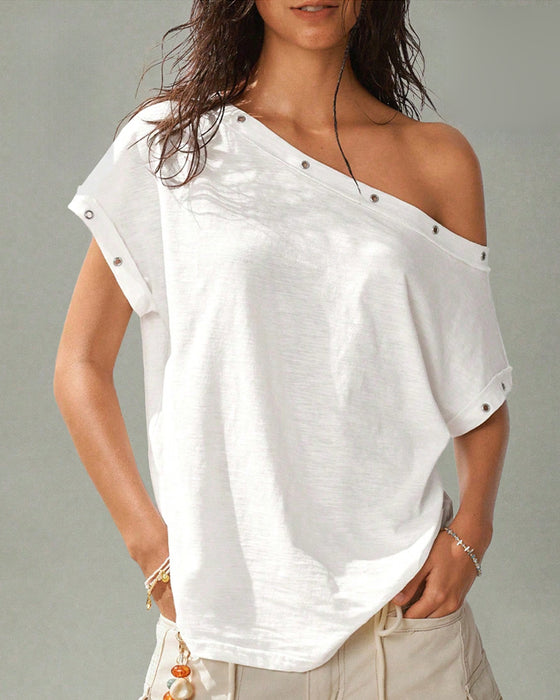 T-Shirt Enaxlad Nit Solid