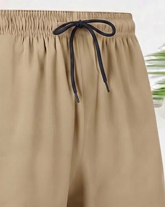 Shorts Dragsko Dragkedja Resår Midja