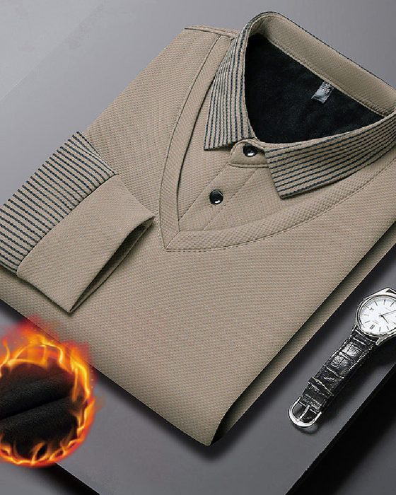 ⏳Begränsad Tid 50% Rabatt💥Randig Krage Fejkad Tvådelad Skjorta