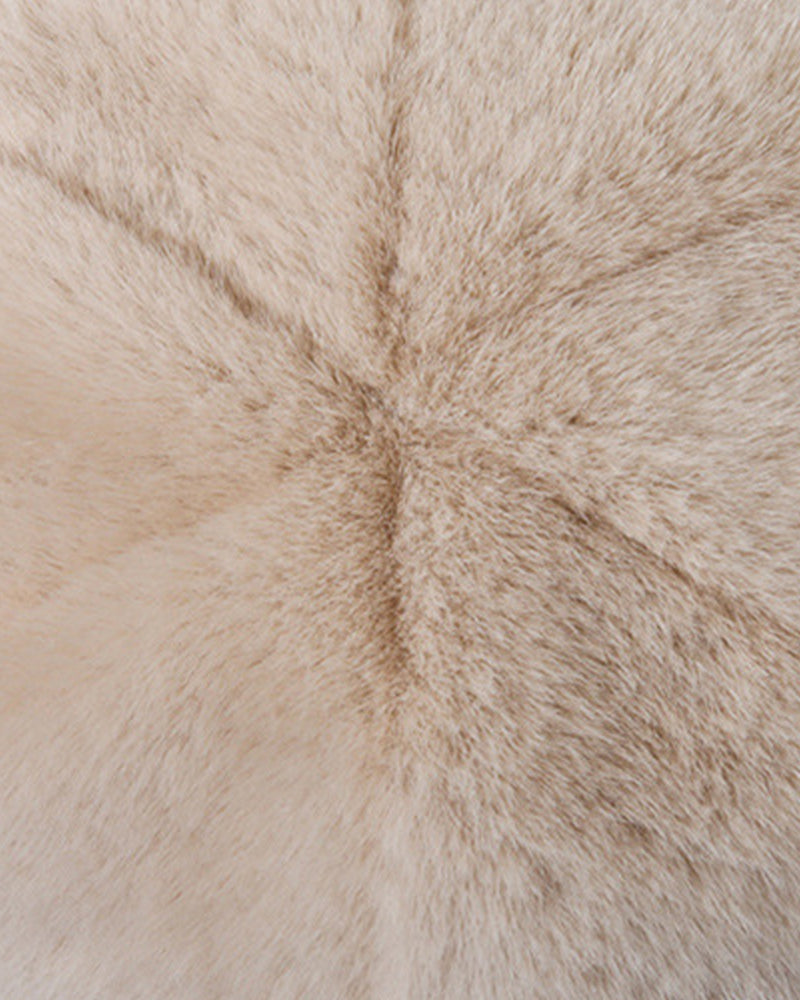 Mongolisk Stil Tjock Varm Plyschmössa För Kvinnor