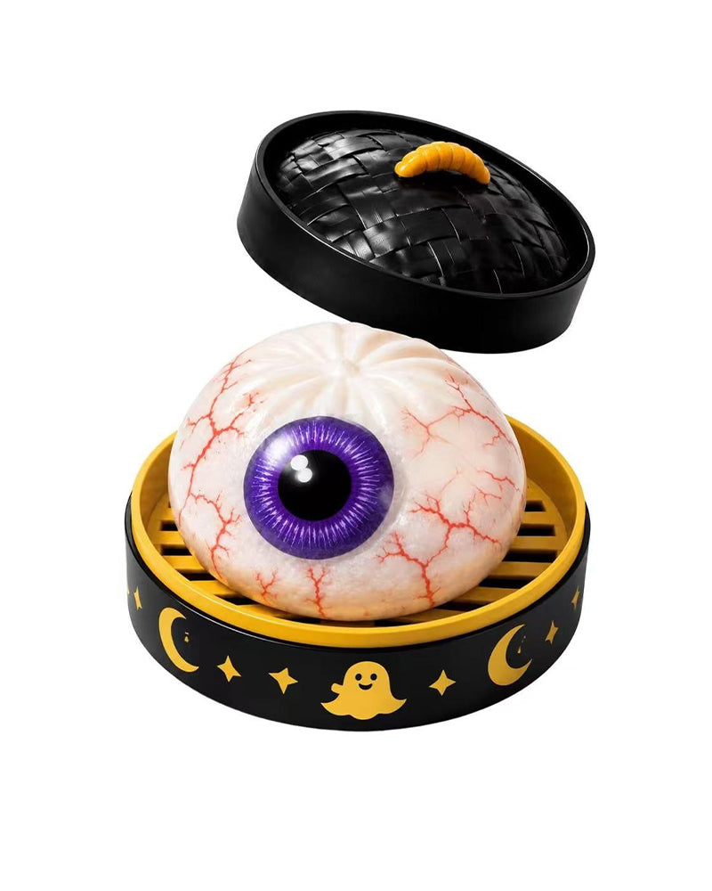 Halloween-Set Med Gulliga Läskiga Spök-Maruko-Mjuka Tryckleksaker, Miniatyr Bärbar Stressleksak, Sensoriska Produkter För Halloween-Tillbehör, Påfyllnad Till Festgodispåsar & Minipresenter