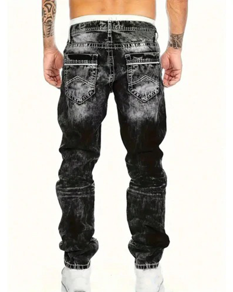 Jeans Casual Hip-Hop