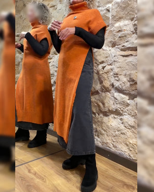 Kortärmad Polotröja Med Spjäll Och Hög Krage