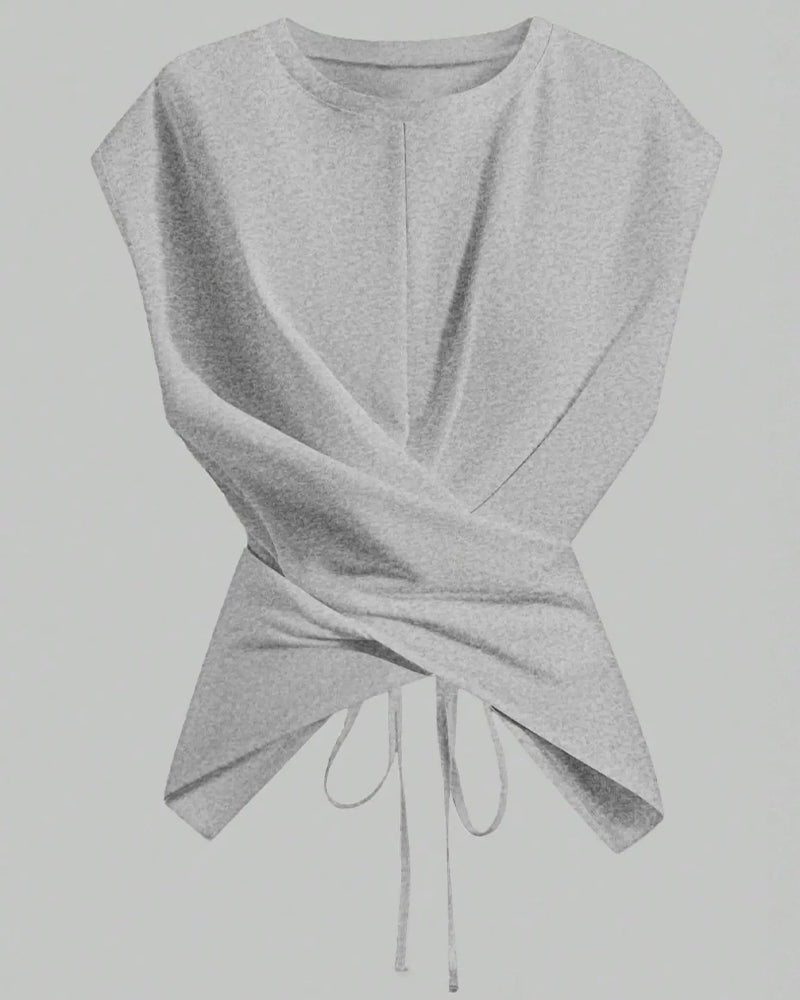 Topp A Korsrem Fåll Croppad