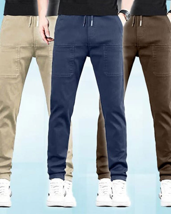 Multipants – Högstretchiga Cargobyxor Med Flera Fickor Och Hög Hållbarhet