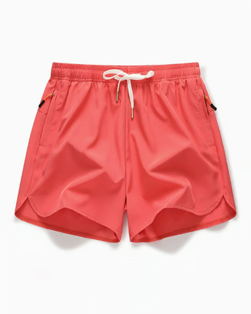 Shorts Dragkedjeficka Snabbtorkande Delfin