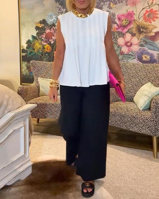 Mångsidig Kamisol med Eleganta Rynkor