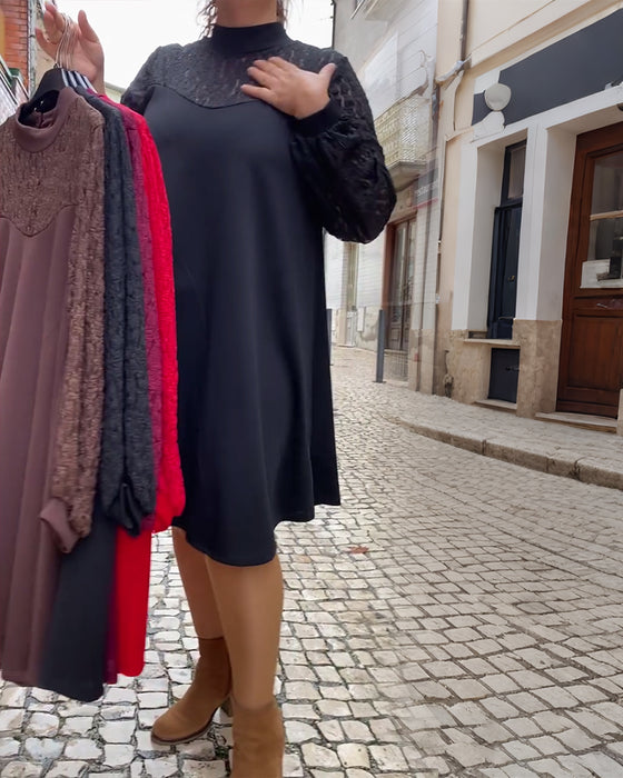 Klänning Modig Spets Lappverk