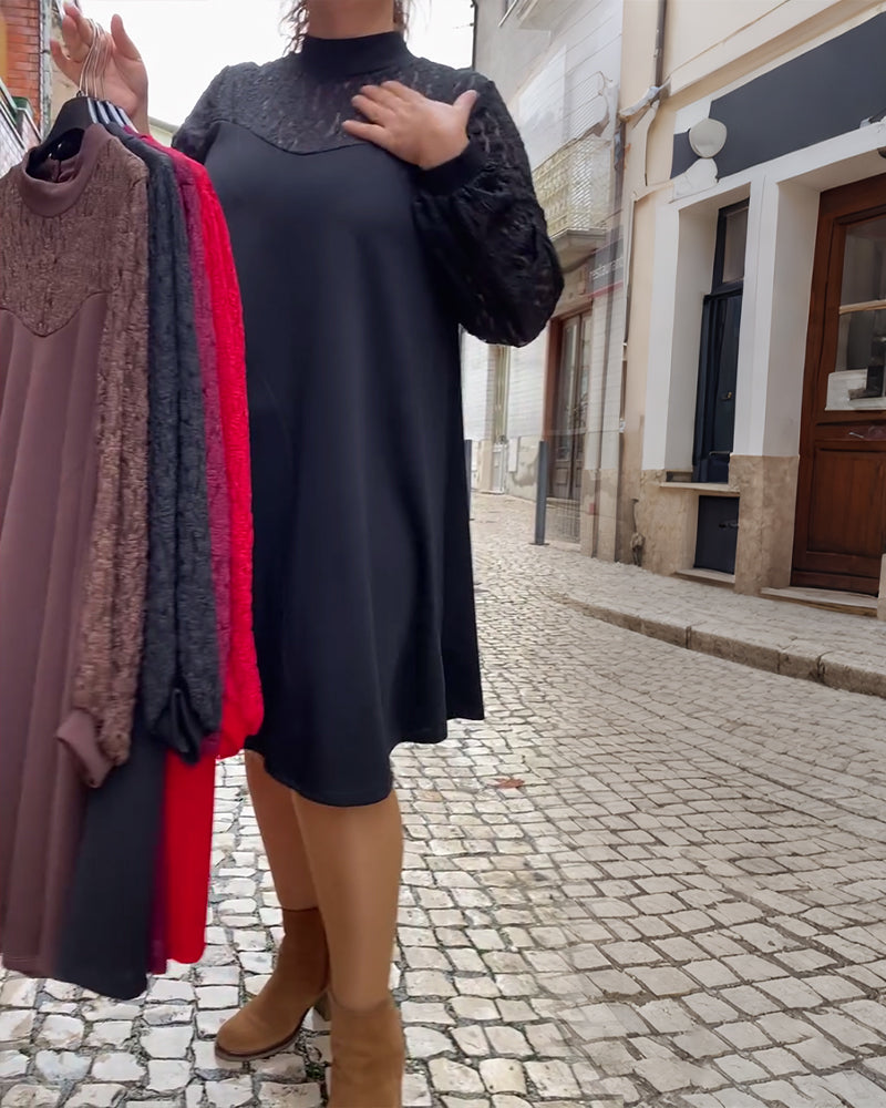 Klänning Modig Spets Lappverk