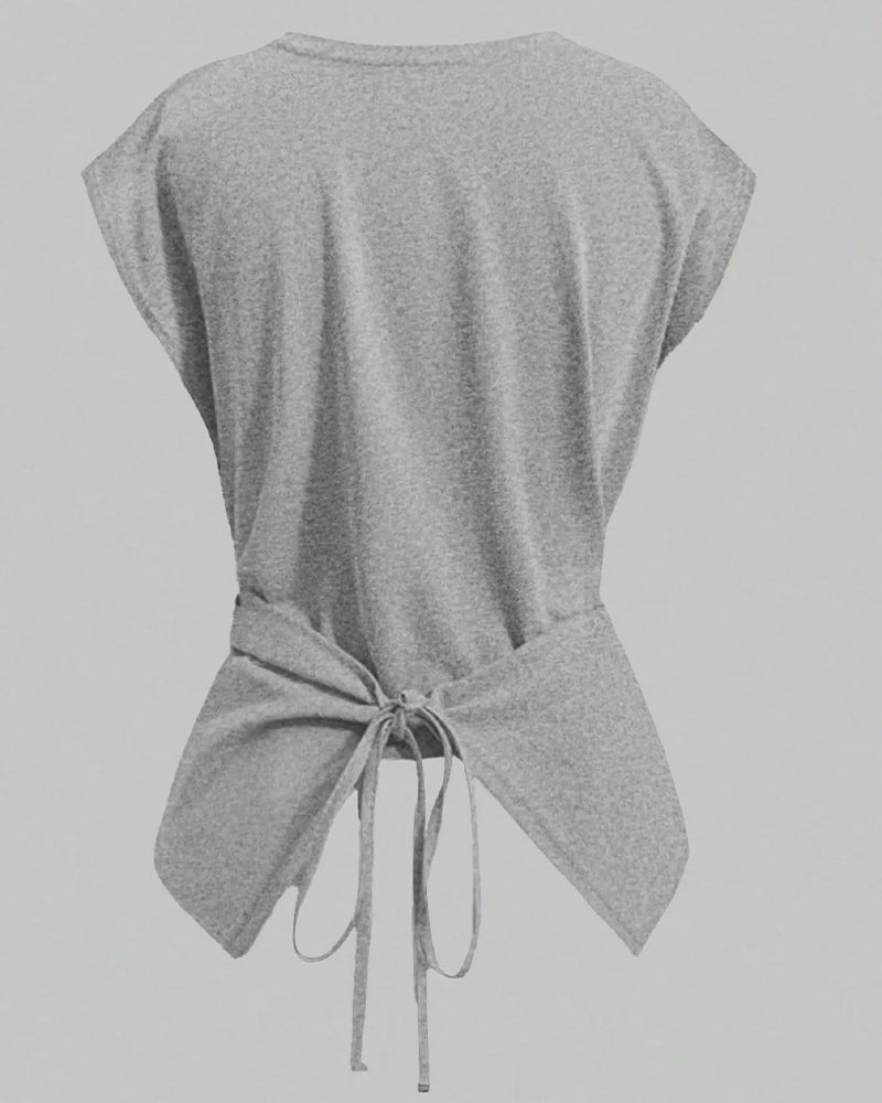 Topp A Korsrem Fåll Croppad