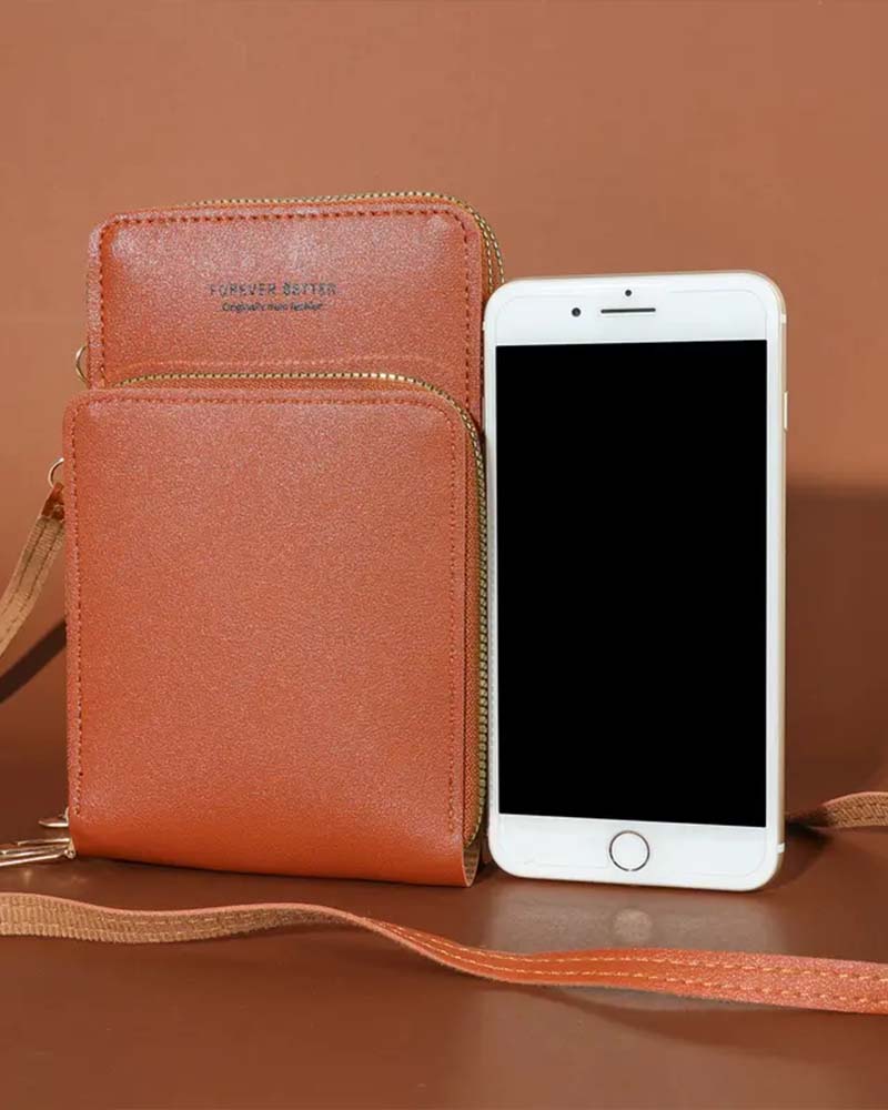 Enfärgad Mode Crossbody Telefonväska