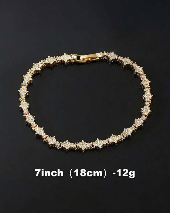 Armband Klassisk Gnistrande Kubisk Zirkonia Minnessmycke
