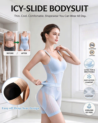 Svalkande Magkontroll Rumplyftande Shapewear Bodysuit