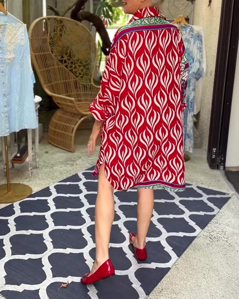 Klänning Bohemisk Skjorta