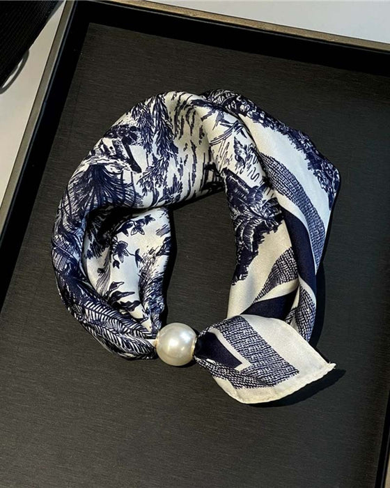 Lättillgänglig Glamour: Pärlhalsbandscarf 🧣