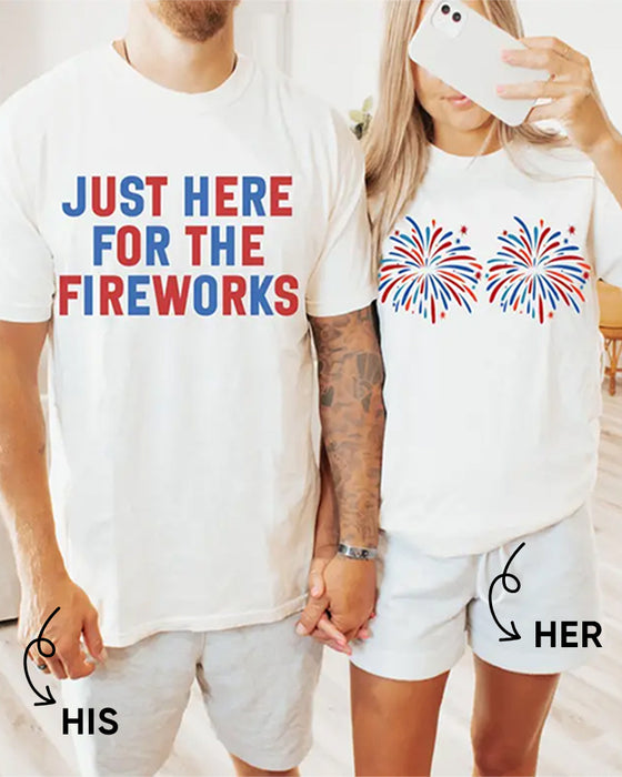 Tryckt Casual T-Shirt Med Rund Hals