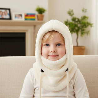Barn 3-I-1 Fleece Vinterhuva