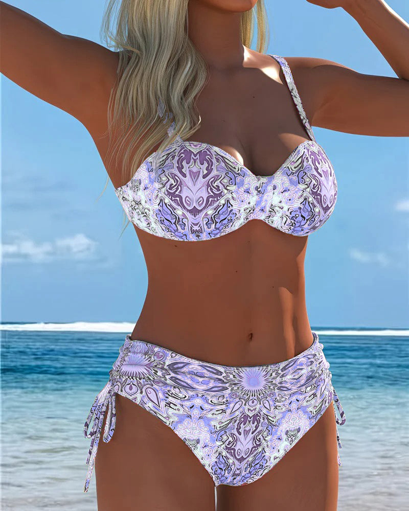 Bikini Mode Sexig Tryckt