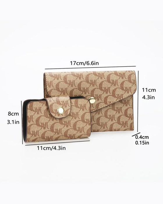 Handväska Retro Stiligt Tryckt