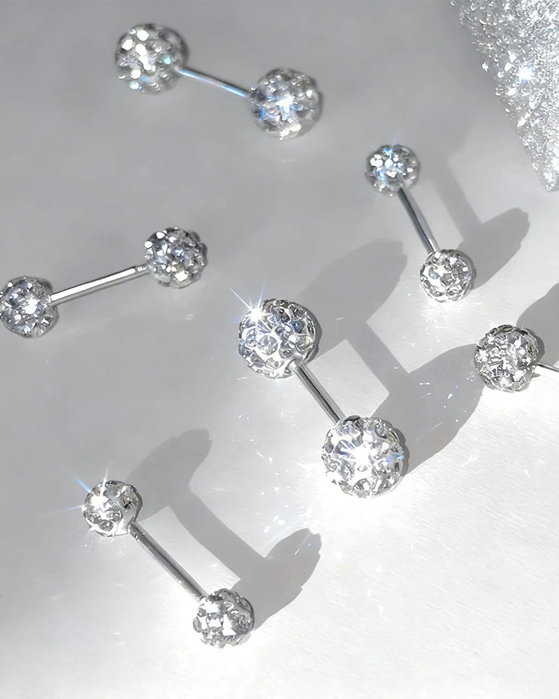 Glittrande Diamantörhängen