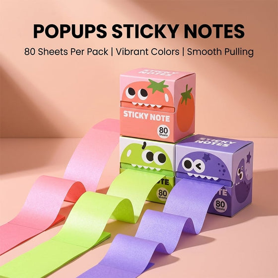 Monster Pop-up Haftlappar