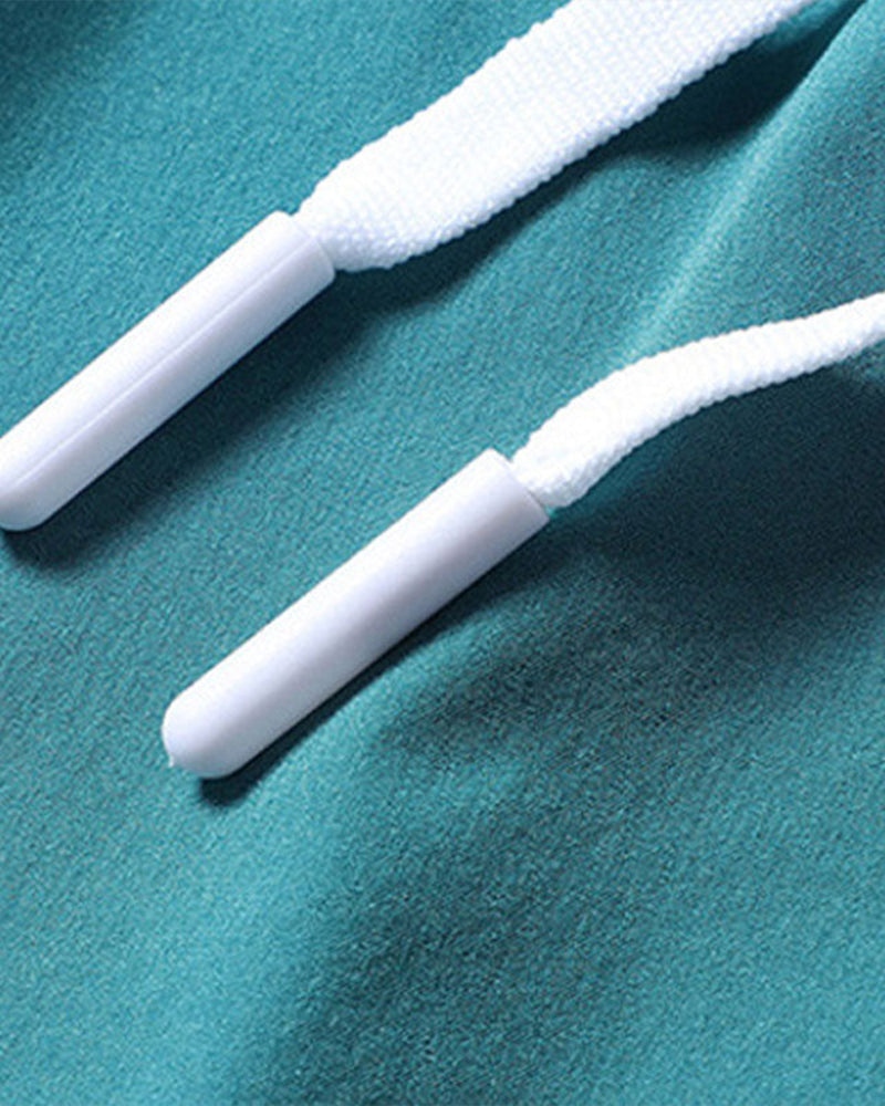 Herrar Avslappnade Snabbtorkande Shorts med Fickor