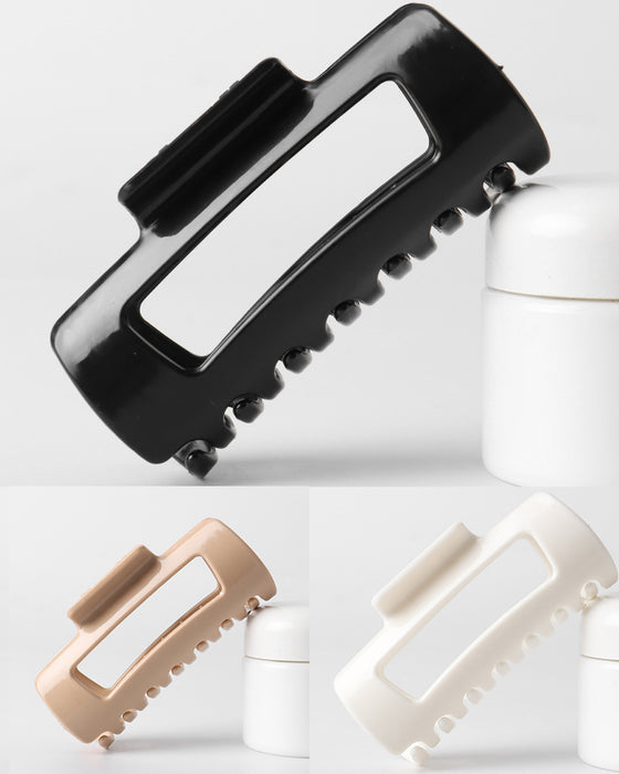 Mjuk Hårklämma I Silikon, Bakhuvudsskydd, Hårklämma