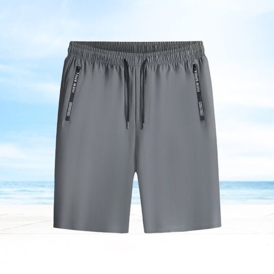 Unisex Is-silkes Snabbtorkande Stretchshorts