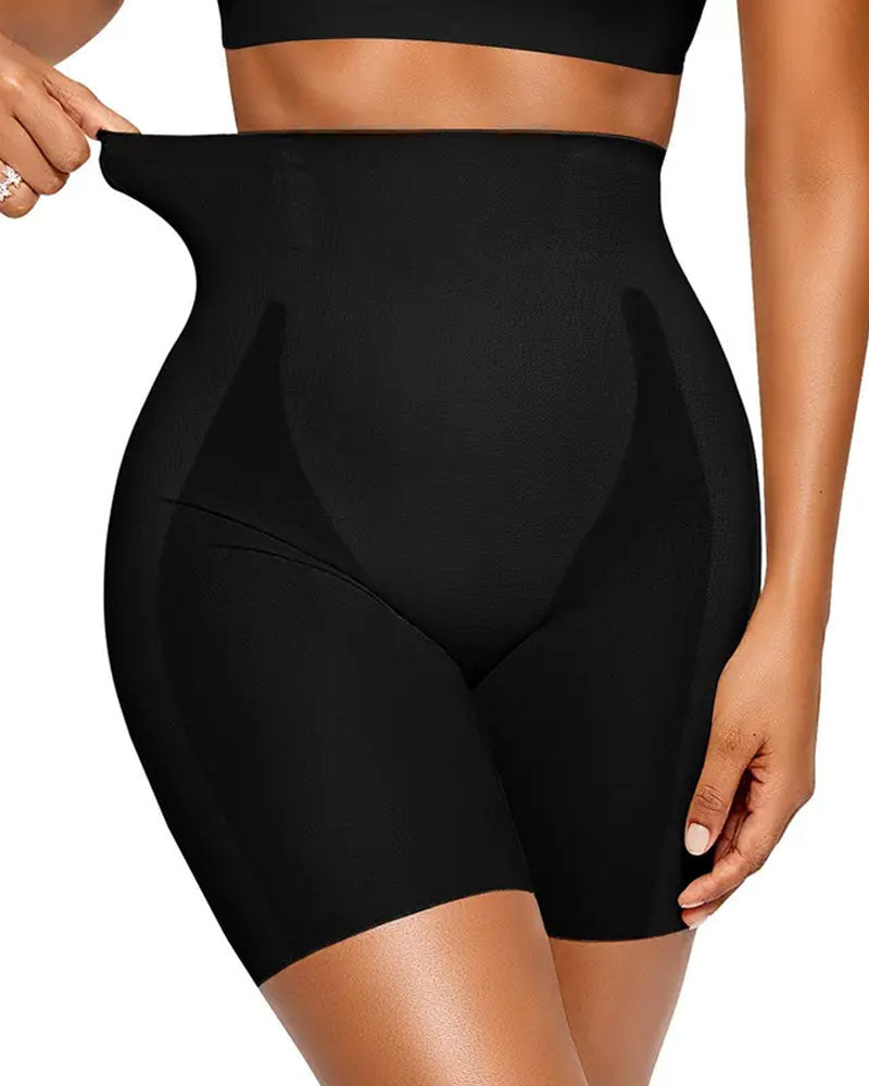 Magkontroll Shapewear Andningsbara Bekväma Shorts För Kvinnor Rumplyftande Body Shaper Shorts Höga Midjan Sömlösa Gördel Under Klänning