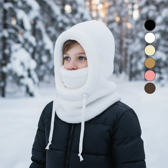 Barn 3-I-1 Fleece Vinterhuva