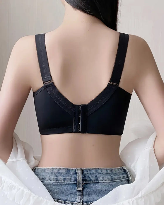 BH Elegant Fullt Täckande Rosett Kontrast Spets Push Up