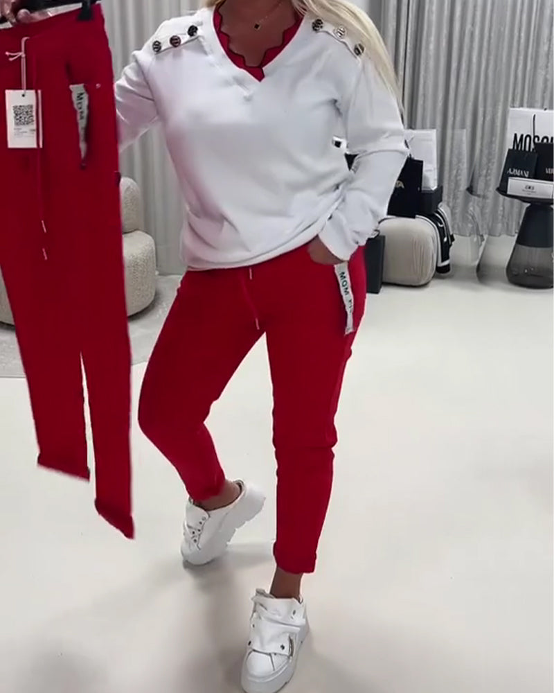 Byxor Modell Stretch Dragkedja