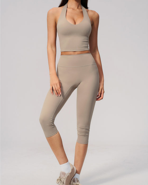 Leggings Yoga Hög Midja Medium
