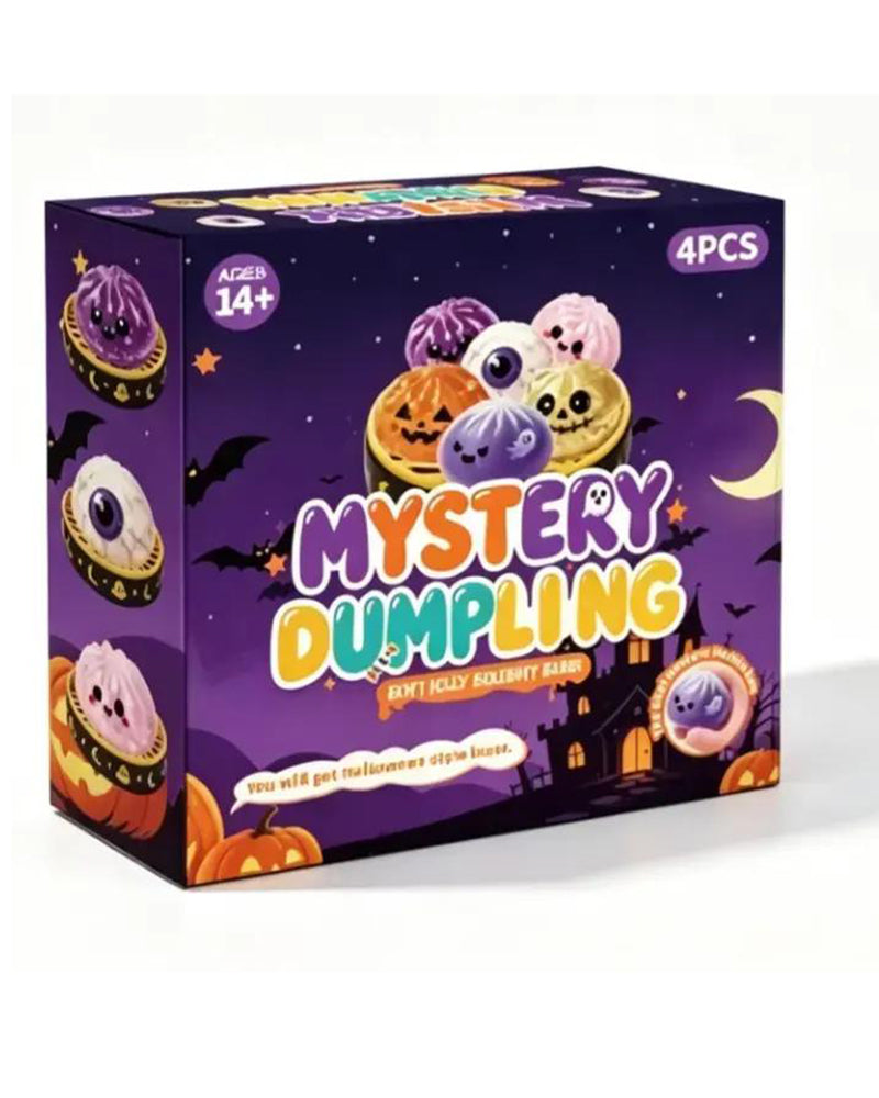 Halloween-Set Med Gulliga Läskiga Spök-Maruko-Mjuka Tryckleksaker, Miniatyr Bärbar Stressleksak, Sensoriska Produkter För Halloween-Tillbehör, Påfyllnad Till Festgodispåsar & Minipresenter